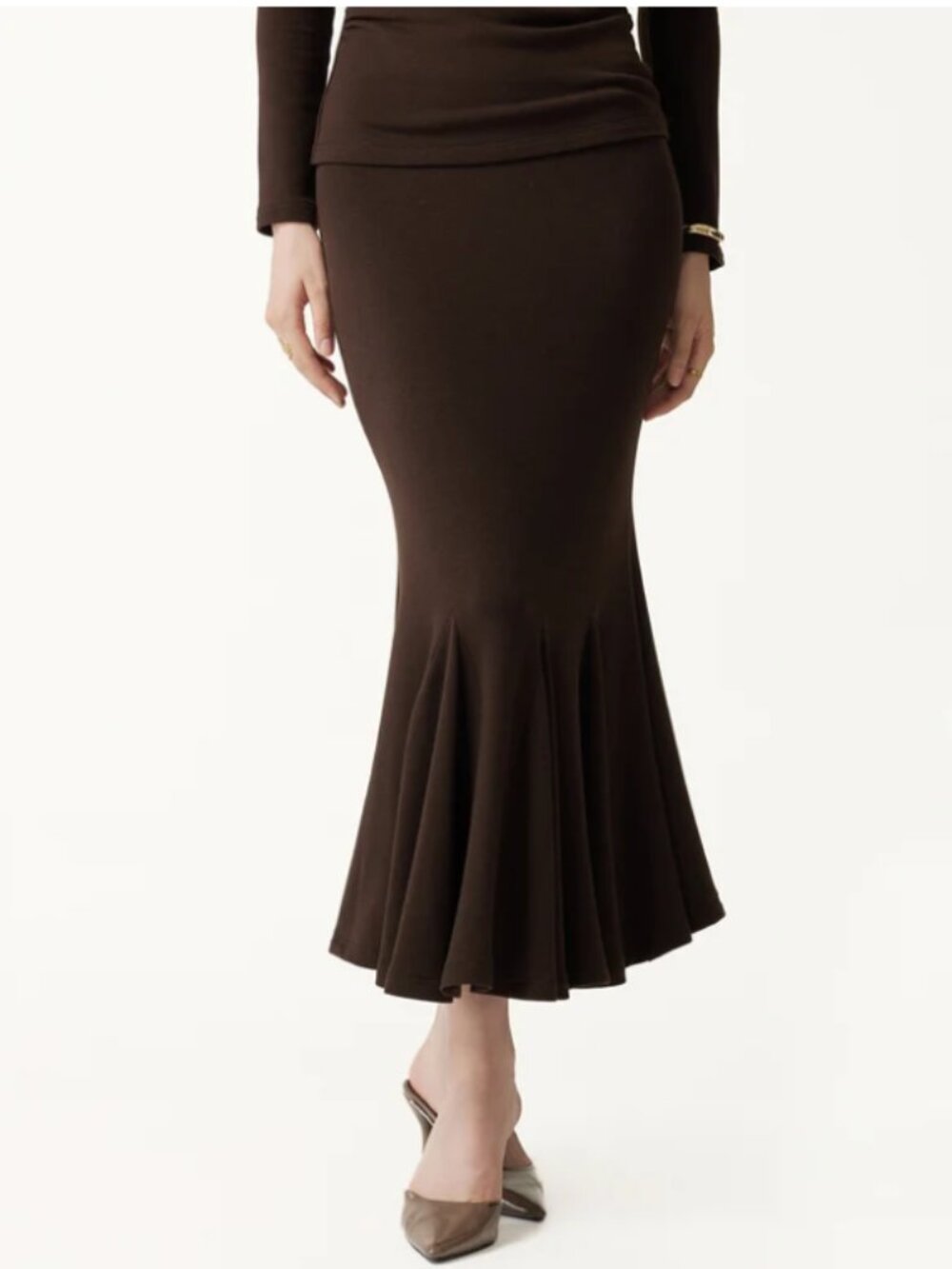 ProWarm High-Rise Mermaid Midi Skirt